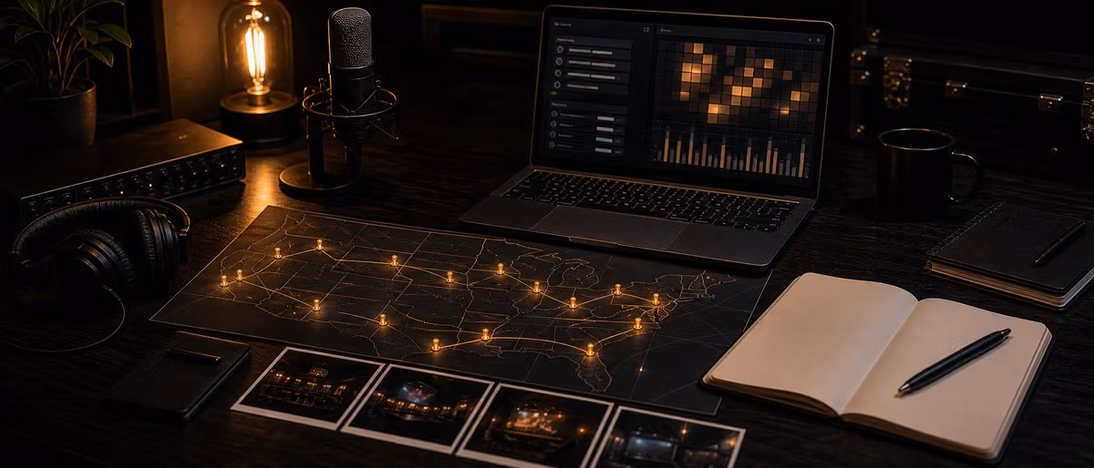 Micro-Touring สำหรับ Musicians: Data-Driven Tour Planning