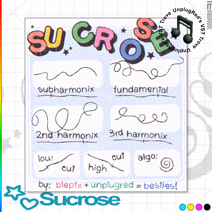 Sucrose: Free Harmonics & Subharmonics Plugin by UnplugRed