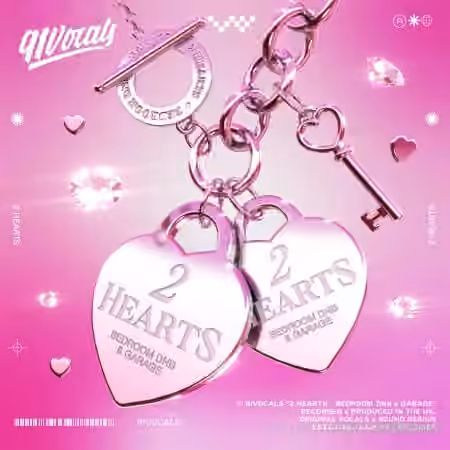 91Vocals 2 Hearts - Bedroom DnB and Garage [WAV]