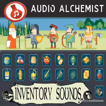 Audio Alchemist Inventory Sounds [WAV]