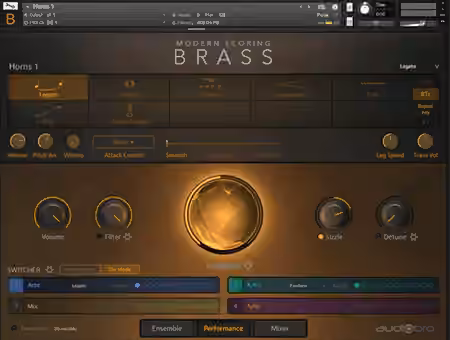 Audiobro Modern Scoring Brass v1.2 (REPACK) [KONTAKT]