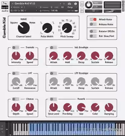 borth audio Gamble Kid [KONTAKT]