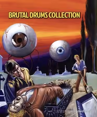 Brutal Music Stu Bangas Brutal Drums Collection Bundle (Volume 1-10) [WAV]