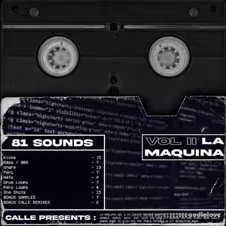 Calle La Maquina Vol.2 (Reggaeton Drum Kit) [WAV]