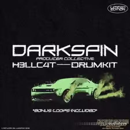 DARKSPIN Drum Kit Vol.1 [WAV, Synth Presets, DAW Templates]
