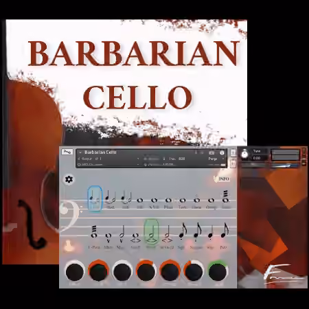 David Forner Barbarian Cello v1.2 [KONTAKT]
