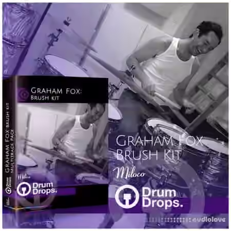 DrumDrops Graham Fox Brush Kit [WAV]