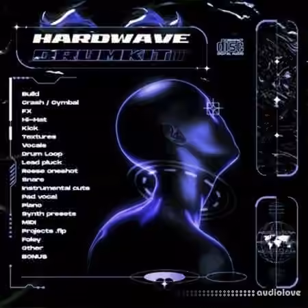 DXXDLY Hardwave Drum Kit Vol.1 [WAV, MiDi, Synth Presets, DAW Templates]