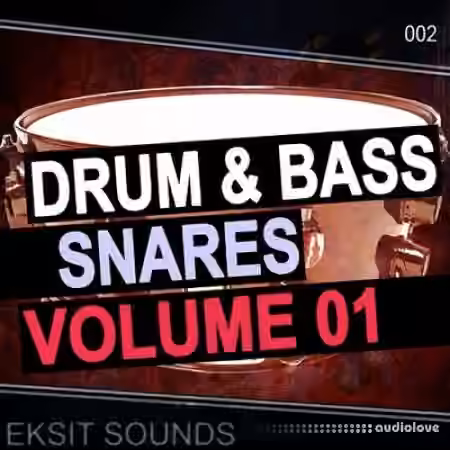 Eksit Sounds Drum and Bass Snares Volume 1 [WAV]