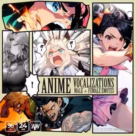 Epic Stock Media Anime Character Vocalizations [WAV]