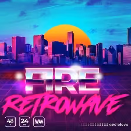 Epic Stock Media Fire Retrowave [WAV]