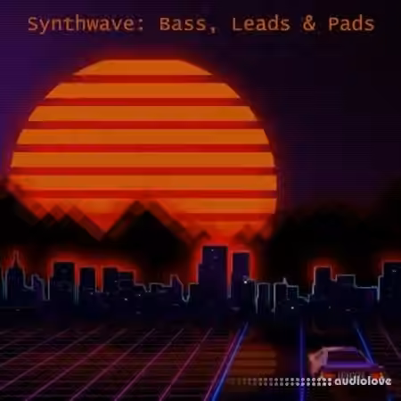 Glitchedtones Synthwave: Bass, Leads and Pads [WAV]