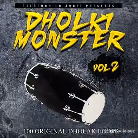 Goldenchild Audio Dholki Monster 2 [WAV, REX, AiFF]