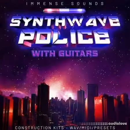 Immense Sounds Synthwave Police [WAV, MiDi, Synth Presets]