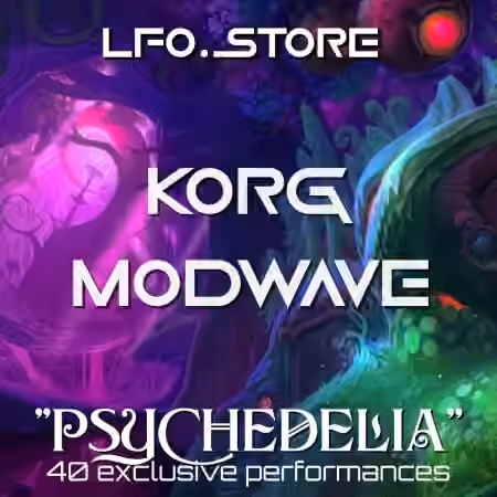 LFO Store Korg Modwave Psychedelia (40 Presets) [Synth Presets]