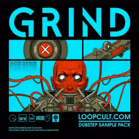 Loop Cult GRIND Dubstep Sample Pack [WAV]
