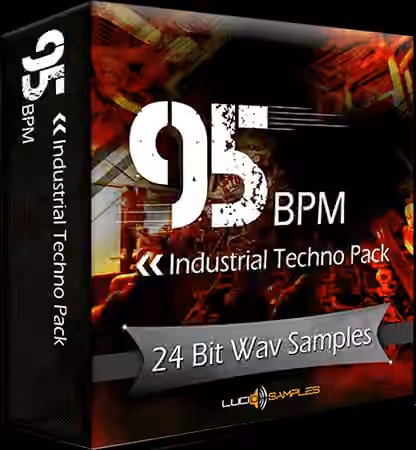 Lucid Samples 95 BPM Industrial Techno Pack [WAV]