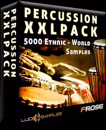 Lucid Samples Percussion XXL Pack World and Ethnic Percussion [WAV]