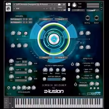 Lussive Audio Screech Designer v1.01 [KONTAKT]