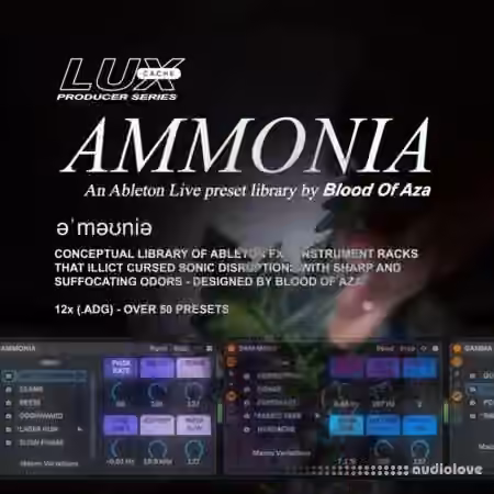 Lux Cache LC Producer Series : 'AMMONIA' BY BLOOD OF AZA [Synth Presets]