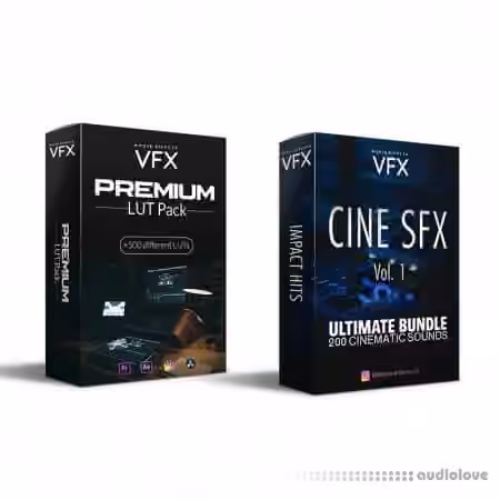 Movie Effects VFX CINE SFX Vol.1 Ultimate Bundle & Premium LUT Pack [WAV]