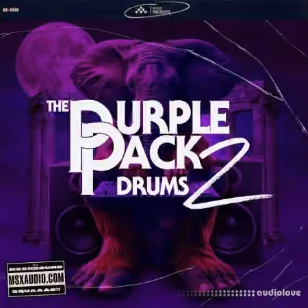 MSXII Sound The Purple Pack Drums Vol.2 [WAV]