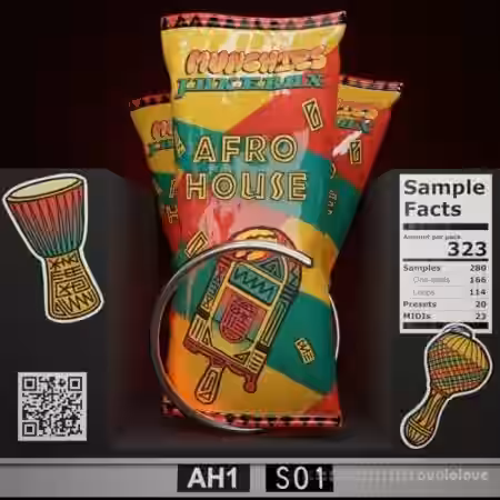 Munchies Jukebox Afro House Vol.1 [WAV, MiDi, Synth Presets]