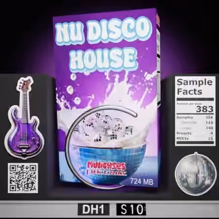 Munchies Jukebox Nu Disco House Vol.1 [WAV, MiDi, Synth Presets]