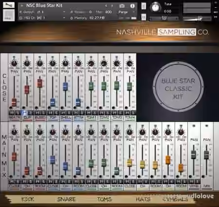 Nashville Sampling Co Blue Star Kit [KONTAKT]