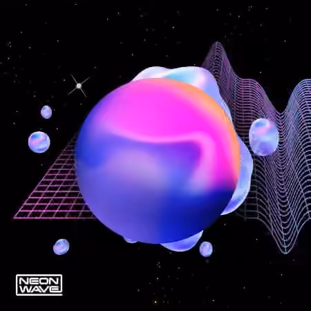 Neon Wave Night Transmission: Modern Synthwave [Synth Presets, WAV, MiDi]