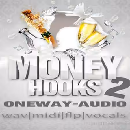 Oneway Audio Money Hooks 2 [WAV, MiDi, DAW Templates]