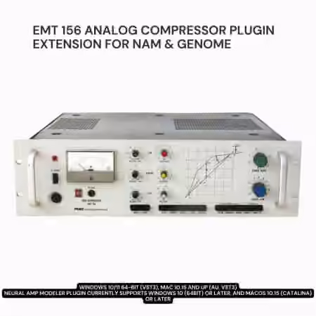 PastToFutureReverbs EMT 156 Analog Compressor Plugin Extension For NAM and Genome! [Plugins Presets]