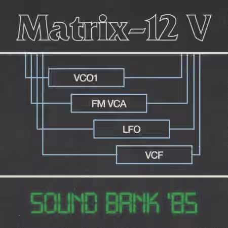 Polydata Arturia Matrix-12 V Sound Bank '85 [Synth Presets]