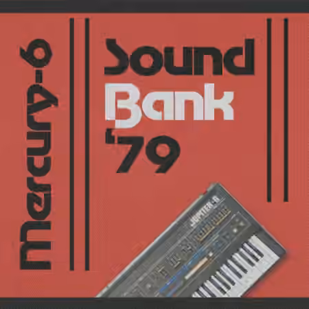 Polydata Cherry Audio Mercury-6 Sound Bank '79 [Synth Presets]