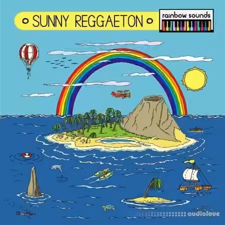 Rainbow Sounds Sunny Reggaeton [WAV]