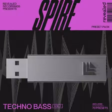 Revealed Spire Techno Bass Vol.1 [Synth Presets]