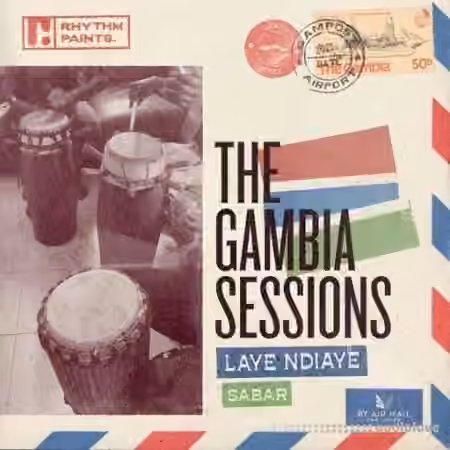Rhythm Paints Sabar Drum Language: Laye Ndiaye [WAV]