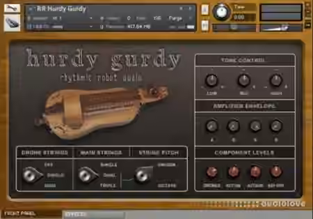 Rhythmic Robot Audio Hurdy Gurdy [KONTAKT]