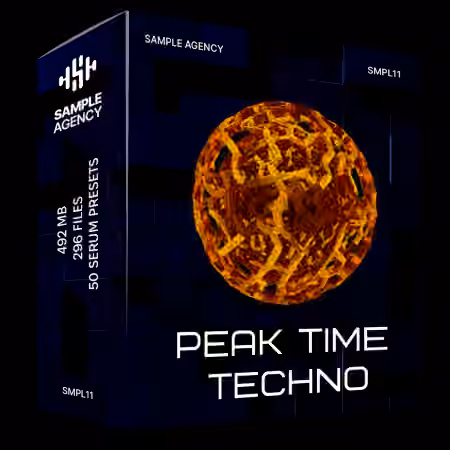 Sample Agency Peak Time Techno [WAV, Synth Presets, MiDi]