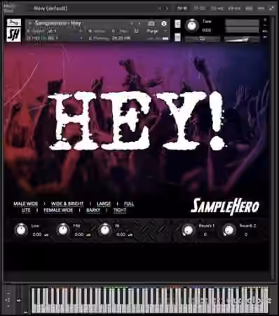 SampleHero Hey! Hey! Hey! [KONTAKT]