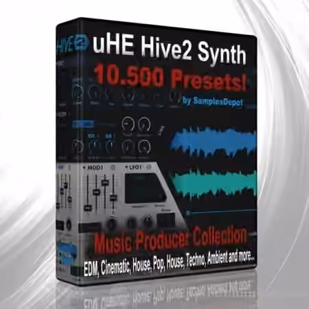 Samples Depot 10.500 u-he HIVE2 [Synth Presets]