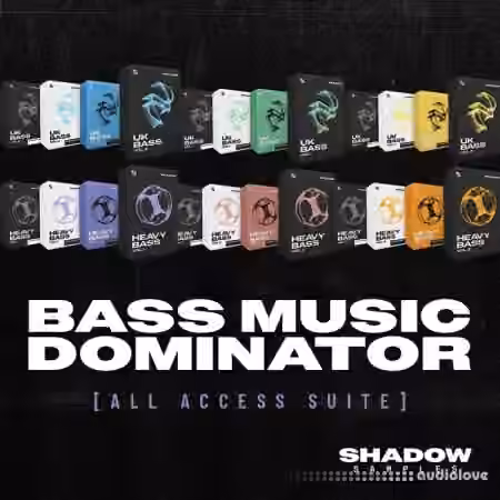 Shadow Samples Bass Music Dominator All Access Suite [WAV, MiDi, Synth Presets, DAW Templates]