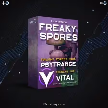 Sonicspore Freaky Spores [Synth Presets, MiDi]