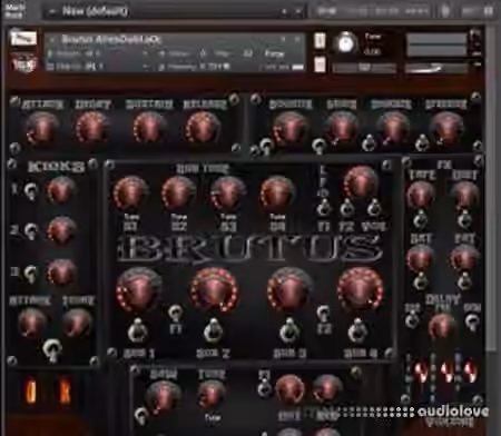 The Maschine Warehouse Brutus [KONTAKT, Maschine]