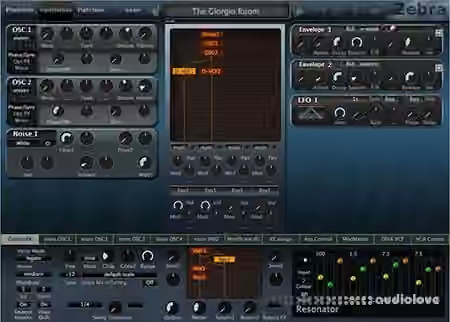 u-he The Dark Zebra [Synth Presets]