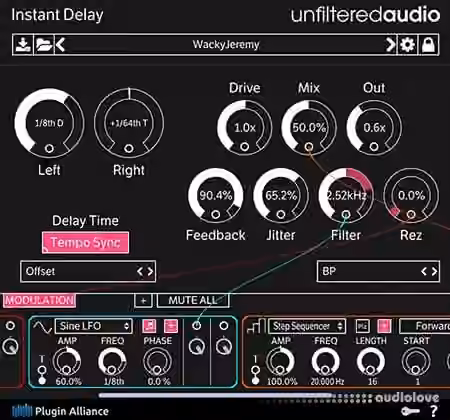 Unfiltered Audio Instant Delay v1.0.1 CE / v1.2.0 [WiN, MacOSX]