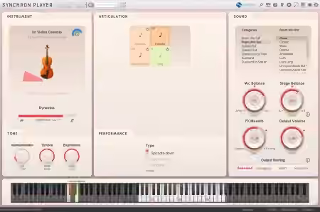 Vienna Symphonic Library Synchron Duality Strings Ostinato Full for Synchron Player
