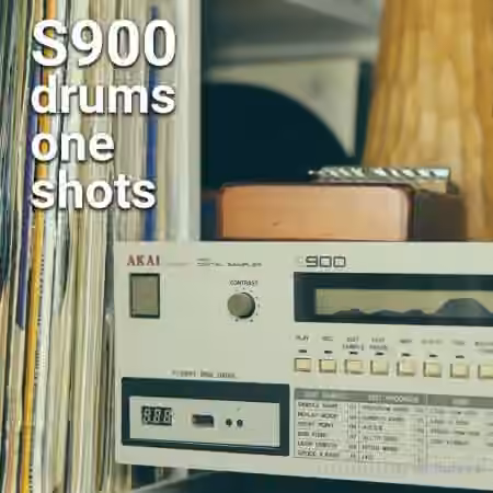 Vu S900 drums one shots Vol.1 [WAV]