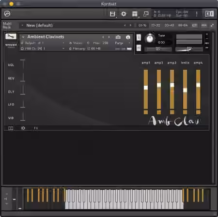 Wrongtools Ambient Clavinets [KONTAKT]
